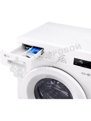 Стиральная машина LG F2Y1HS3W белый, загрузка фронтальная 7 кг, 1200 об/мин., класс: А