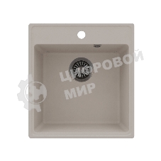 Кухонная мойка Maunfeld Perla 460 MFQS-460LBG светло-бежевый