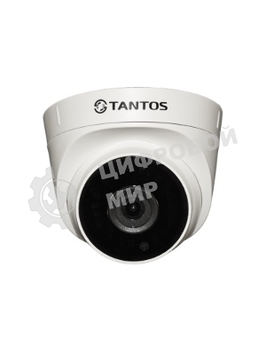 Камера видеонаблюдения IP Tantos TSi-Eeco25F 3.6-3.6мм цв. корп.:белый/черный