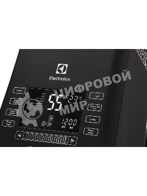 Увлажнитель воздуха Electrolux EHU-3810D черный, 50 м², 6.3 л, ионизация, гигростат