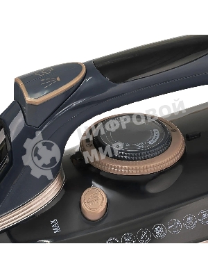 Утюг Galaxy Line GL 6143 синий, 3400 Вт, 80 г/мин, 240 г/мин, 300 мл