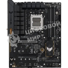 Материнская плата ASUS TUF GAMING B650E-PLUS WIFI, AM5, AMD B650, 4xDDR5, 4xSATA, 3xM.2, 1xPCIe 5.0 x16, 1xPCIe 4.0 x4, 2xPCIe 4.0 x1, 1xDisplayPort, 1xHDMI, 1x2.5Gb LAN, Wi-Fi 6E, Bluetooth 5.3, 1xUSB-C 20Gbps, 3xUSB-A 10Gbps, 6xUSB-A 2.0, 5x3.5 мм, 7.1, ATX