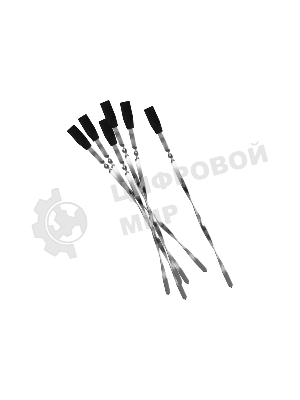 Шашлычница электрическая BQ BBQ1000 черный/стальной