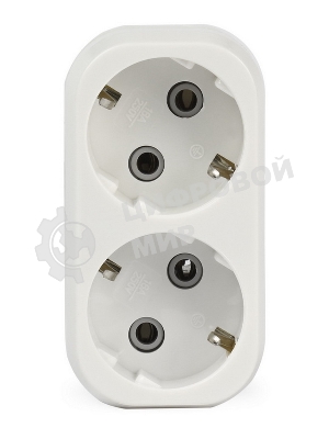 Разветвитель Smartbuy (SBE-16-A02-2z) 2 гнезда белый