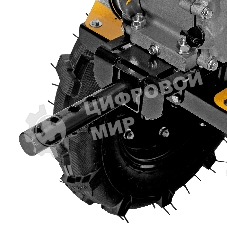 Мотоблок Denzel DPT-270S, 7 л.с., ремен.сцеп, фрез 3х4, ШОМ, передачи 2В/1Н