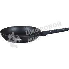 Сковорода Rondell Kitchen RDA-1982 круглая 24см, покрытие: Xylan Plus ручка несъемная (без крышки) черный