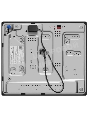 Газовая варочная панель Maunfeld EGHE.64.6CW/G, 4 конфорки, эмалированная сталь, белый