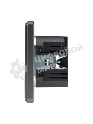 Розетка Kranz ROUND USB-A+Type-C 3А с функцией быстрой зарядки титан