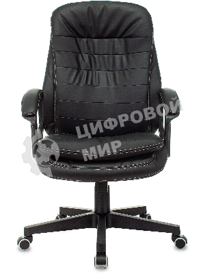 Кресло Бюрократ T-9950LT/BLACK черный, экокожа