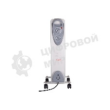 Обогреватель масляный Ресанта ОМ- 9Н (9 секций), белый, 2000 Вт, 20 м2, термостат 67/3/8