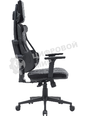 Кресло Cactus CS-CHR-DUO-GYBK серый, экокожа