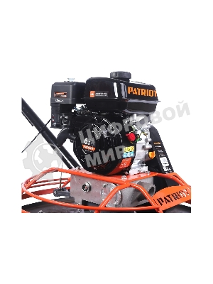 Машина затирочная по бетону PATRIOT PCT 1000L (бензиновая) (1+1) 3.6 л, 1.4 л/ч, диаметр диска 980 мм
