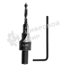 Сверло-зенкер под конфирмат Denzel 4 мм