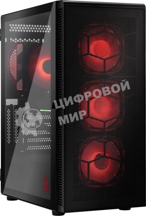 ПК Bloody BD-PC RAB84T2 TWR Ryzen 7 7700 (3.8) 32Gb SSD1Tb RTX5060 8Gb Windows 11 Home 64 2.5xGbitEth 650W черный (RUS) (2142055)
