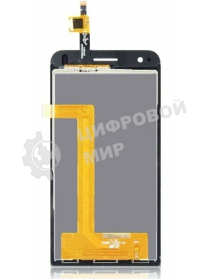 Дисплей для Asus ZenFone C ZC451CG, черный c рамкой