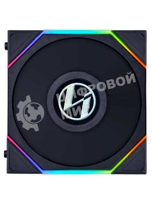 Корпусный вентилятор LIAN LI UNI FAN TL LCD (3pcs) G99.12TLLCD3B.00 черный 120мм 1900rpm 27db 7-pin