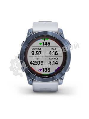 Умные часы Garmin Fenix 7x Sapphire Solar синий минерал 51мм