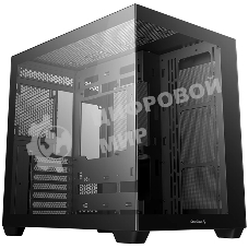 Компьютерный корпус Deepcool CG530 черный без БП ATX 2x120мм 2x140мм 2xUSB 2.0 1xUSB 3.0 audio bott PSU