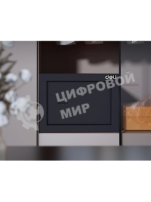 Сейф Deli Srock ET560 170x230x170мм ключевой