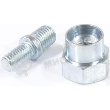 Катушка Denzel универ. триммер. гайка м8 гайка м10 винт м8-м10 лев. резьба шаг 1.25мм