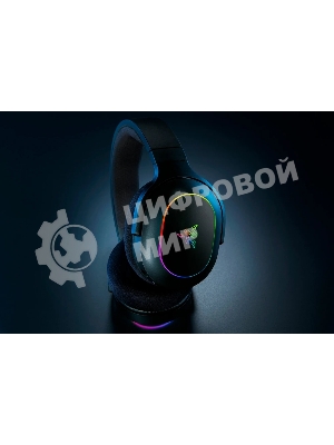 Гарнитура Razer Barracuda X Chroma чёрный, беспроводная, радиоканал, до 70 ч, съёмный микрофон, подсветка