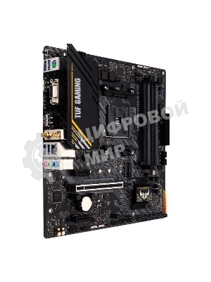 Материнская плата ASUS TUF GAMING A520M-PLUS WIFI, AM4, AMD A520, 4xDDR4, 4xSATA, 1xM.2, 1xPCIe 3.0 x16, 2xPCIe x1, 1xVGA, 1xHDMI, 1xDP, 1x 1Gb LAN, 2xUSB-A 3.2 Gen 1, 2xUSB-A 2.0, 3x3.5 мм, 7.1, mATX