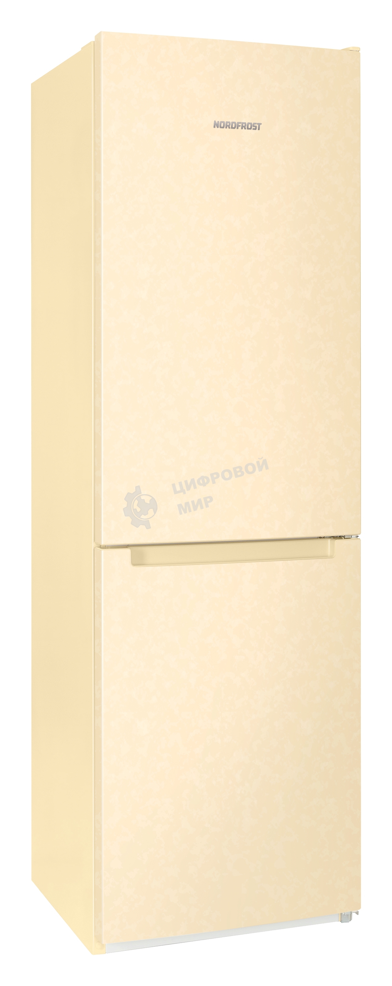 Холодильник Nordfrost NRB 162NF ME бежевый мрамор двухкамерный 205/105 л морозилка снизу