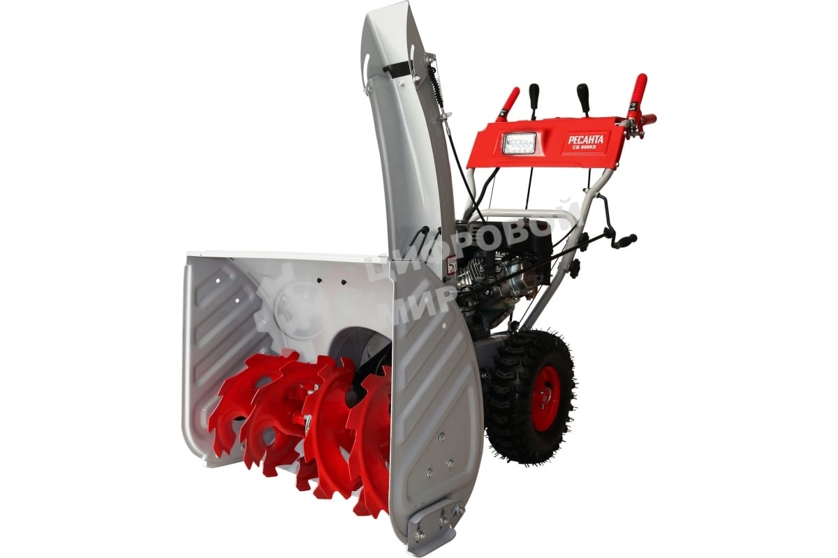 Снегоуборщик бензин. Ресанта СБ 6000Э 8л.с.
