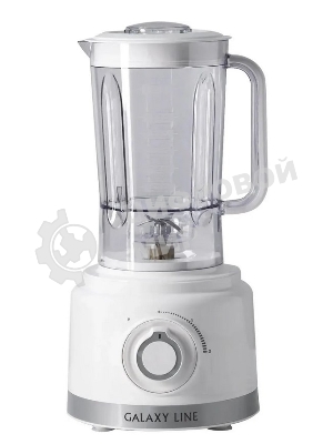 Кухонный комбайн Galaxy Line GL 2309, белый, пластик. чаша 1,5 л, 1000 Вт, 2 скорости и импульс. режим