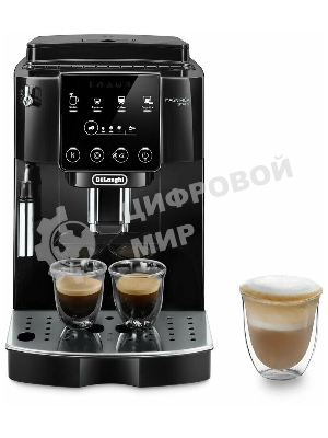 Кофемашина автоматическая DeLonghi ECAM 220.21 B черный, исп. кофе - молотый/зерновой, 1.8 л, 1450 Вт, 15 Бар.