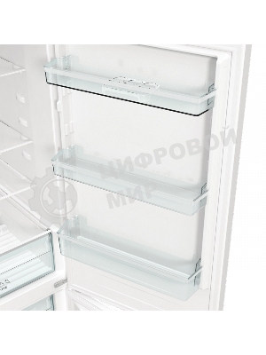 Холодильник Gorenje NRK619EEW4 белый двухкамерный 203/99л морозилка снизу, No Frost