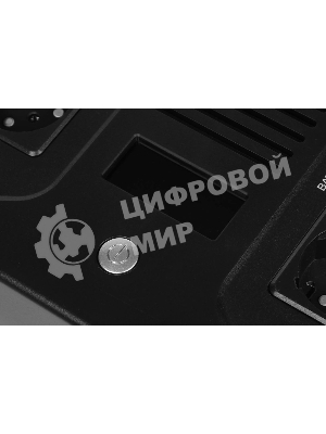 Источник бесперебойного питания SMARTWATT UPS SAFE PRO LCD 1000 черный 1000/600 ВА/Вт, напольный/настенный, линейно-интерактивный, LCD дисплей, Shuko CEE7/4 - 8 шт. (4 шт. с резервным питанием, 4 шт. - сетевой фильтр)