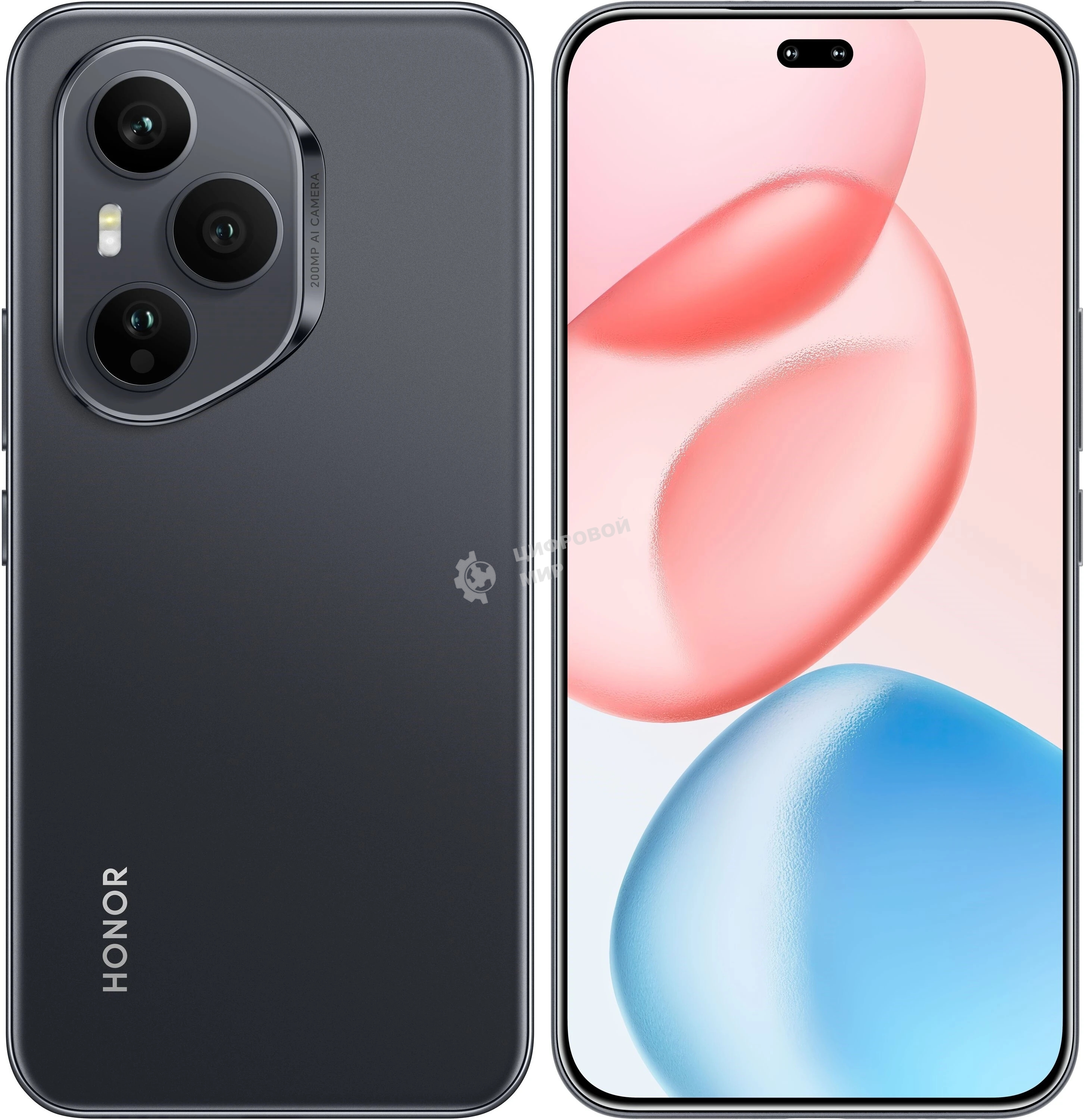 Смартфон HONOR 400 PRO 5109BUSX 12/256Gb, черный