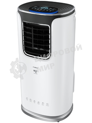 Кондиционер мобильный FUNAI JASMINE MAC-JS30CON03 9500 BTU, 20 м², 55 дБ, охлаждение, осушение, белый