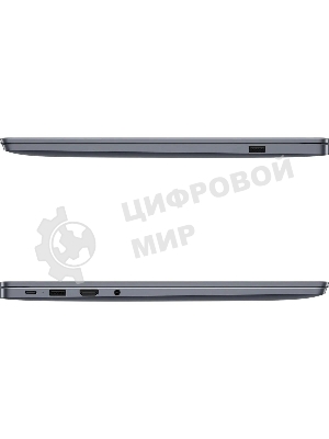 Ноутбук Huawei MateBook D14 MDG-X GR темно-серый 14