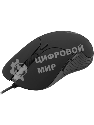 Мышь проводная Defender Oria GM-178 черный, 3600 dpi, USB, кнопки - 6