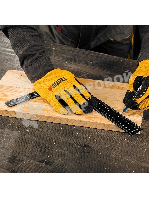 Угольник Denzel 200 х 300 мм, алюминиевый, лазерная гравировка