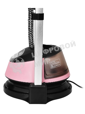 Отпариватель Hyundai H-US02543 розовый/черный, 1800 Вт, 40 г/мин, 1350 мл