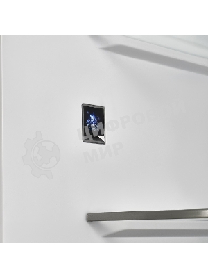 Холодильник Maunfeld MFF192NFB01 Inverter черный стекло трехкамерный 334/184л морозилка снизу, No Frost, Side by Side