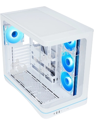 Корпус SAMA V62S, Midi-Tower, белый, 4 x 120 мм