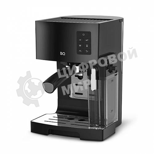 Кофеварка рожковая BQ CM9002 черный, исп. кофе - молотый, 1.4 л, 1450 Вт, 19 бар