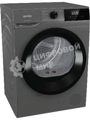 Сушильная машина Gorenje D2HNE82/C серый, 8 кг, сушка - тепловой насос, программ - 15, 59.5 x 84.5 x 58 см