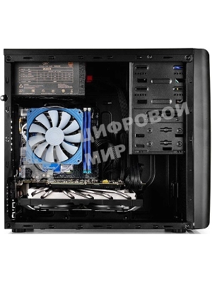 Компьютерный корпус Deepcool SMARTER, mATX/mini-ITX, без БП, 1x USB 3.0, 1x USB 2.0.