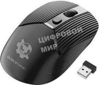 Мышь беспроводная BOROFONE (6974443382990) BG5 черный