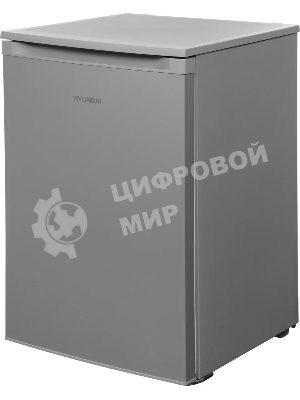 Холодильник Hyundai CO15051A серебристый однокамерный 101/14л морозилка сверху