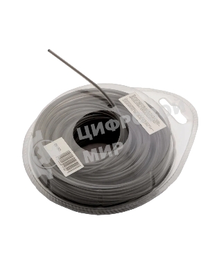 Леска двухкомпонентная Denzel для триммера, круглая