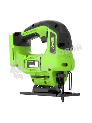 Лобзик электрический аккумуляторный GreenWorks GD24JS90, 24V, бесщеточный без АКБ и ЗУ (3601707)