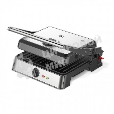 Гриль электрический BQ GR3007, черный/стальной
