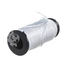 Шнур крученый полипропиленовый Сибртех 2 мм, L 50 м, 38 кгс, на катушке, белый