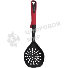 Шумовка для первых/вторых блюд Rondell Craft RD-1873 черный/красный упак.: картонная подложка